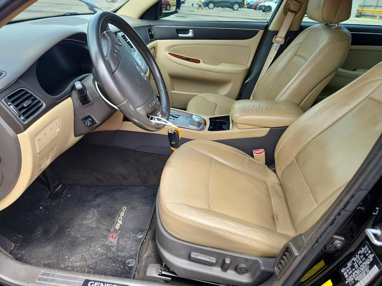 2013 Hyundai Genesis 5.0l Black vin: KMHGC4DH1DU239161