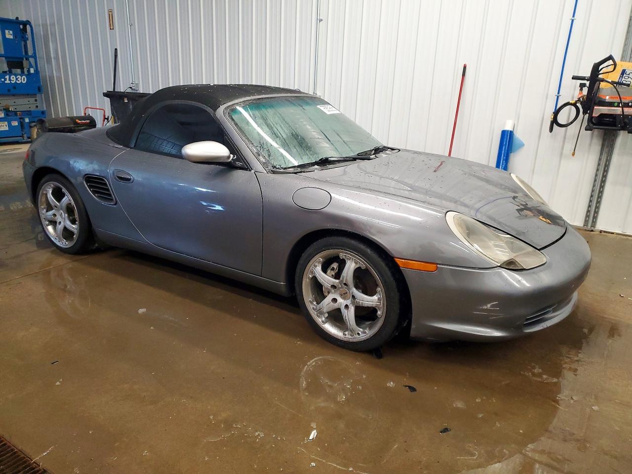 2004 Porsche Boxster Серебряный vin: WP0CA29814U621485
