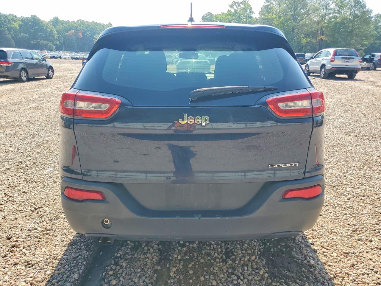 2014 Jeep Cherokee Sport Blue vin: 1C4PJLAB3EW144157