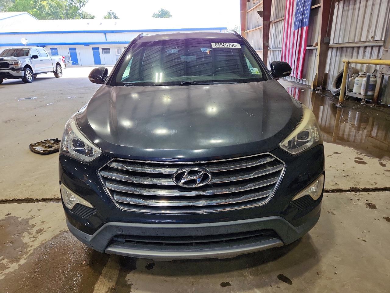 2013 Hyundai Santa Fe Limited Синий vin: KM8SR4HF0DU003246