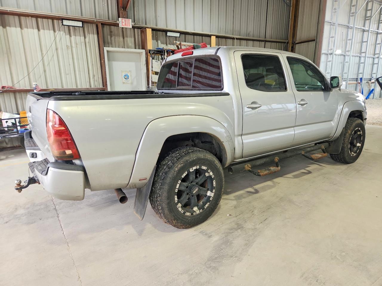 2006 Toyota Tacoma Double Cab Prerunner Silver vin: 5TEJU62N26Z249770