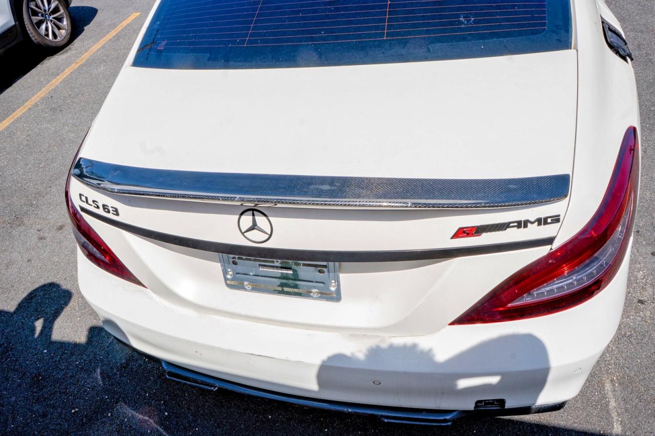 2015 Mercedes-benz Cls 63 Amg S-model White vin: WDDLJ7GB7FA136709