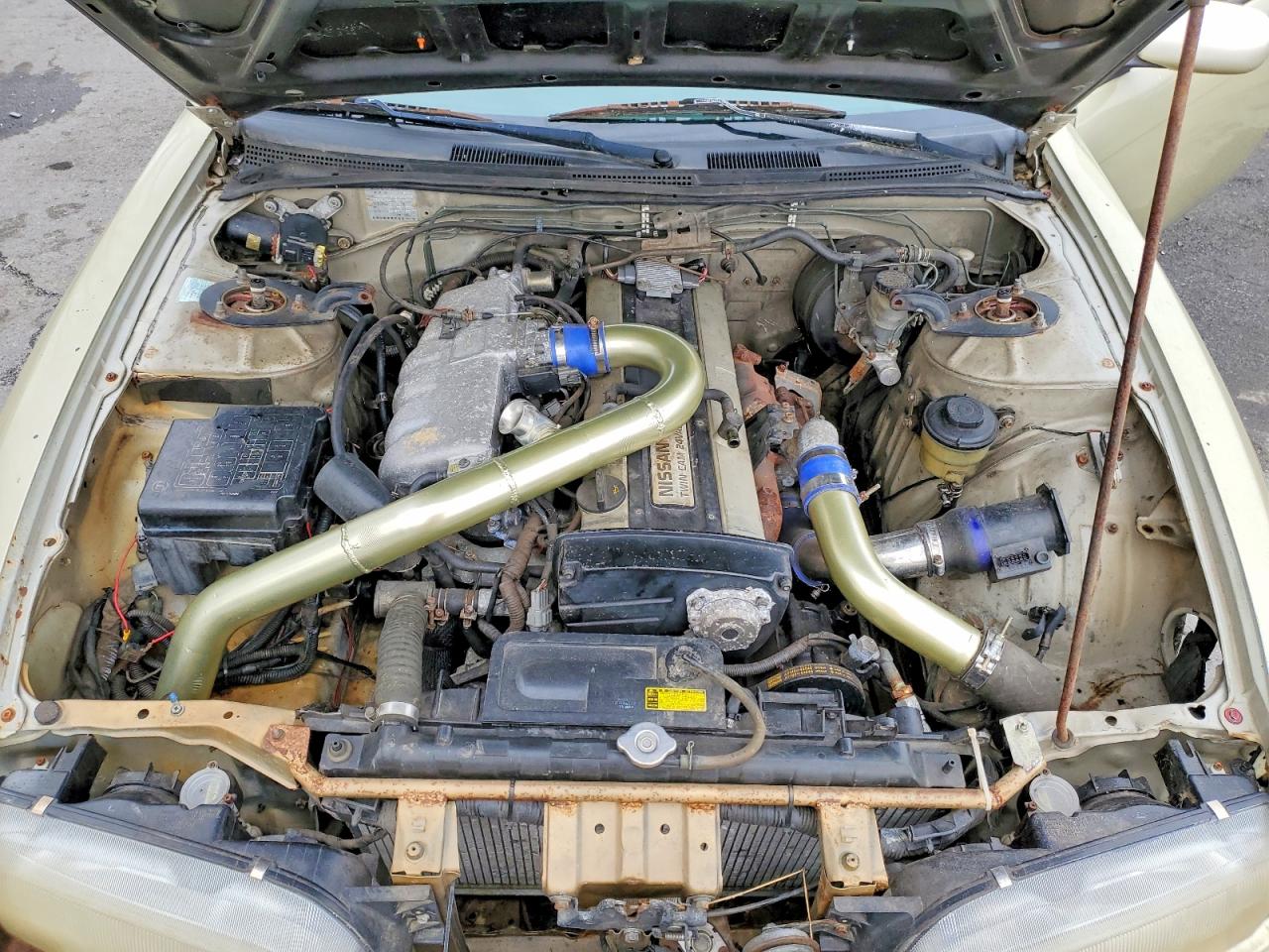 1995 Nissan 240sx Base Gold vin: JN1AS44D0SW008993