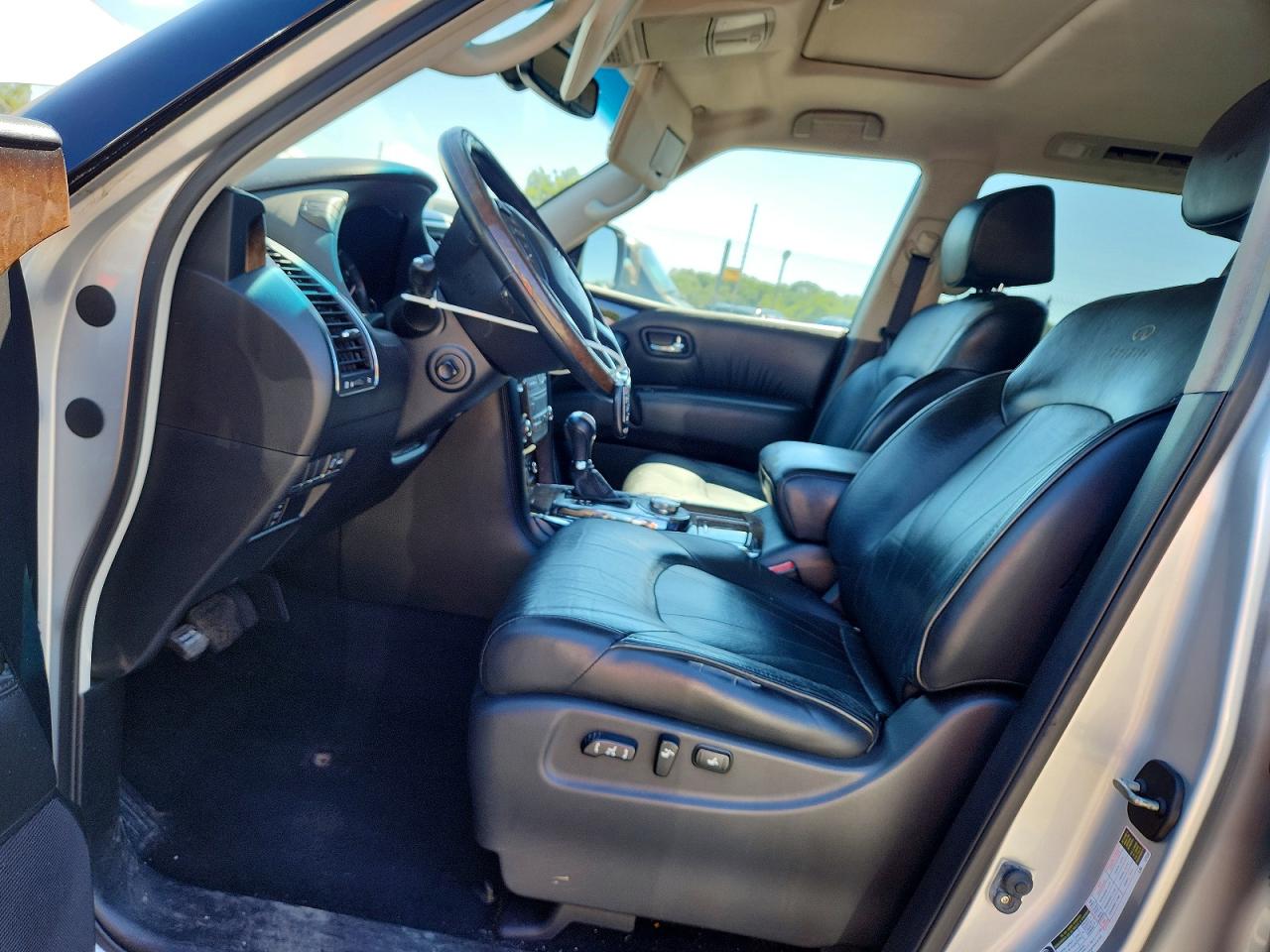 2013 Infiniti Qx56 Base Silver vin: JN8AZ2NC5D9330747