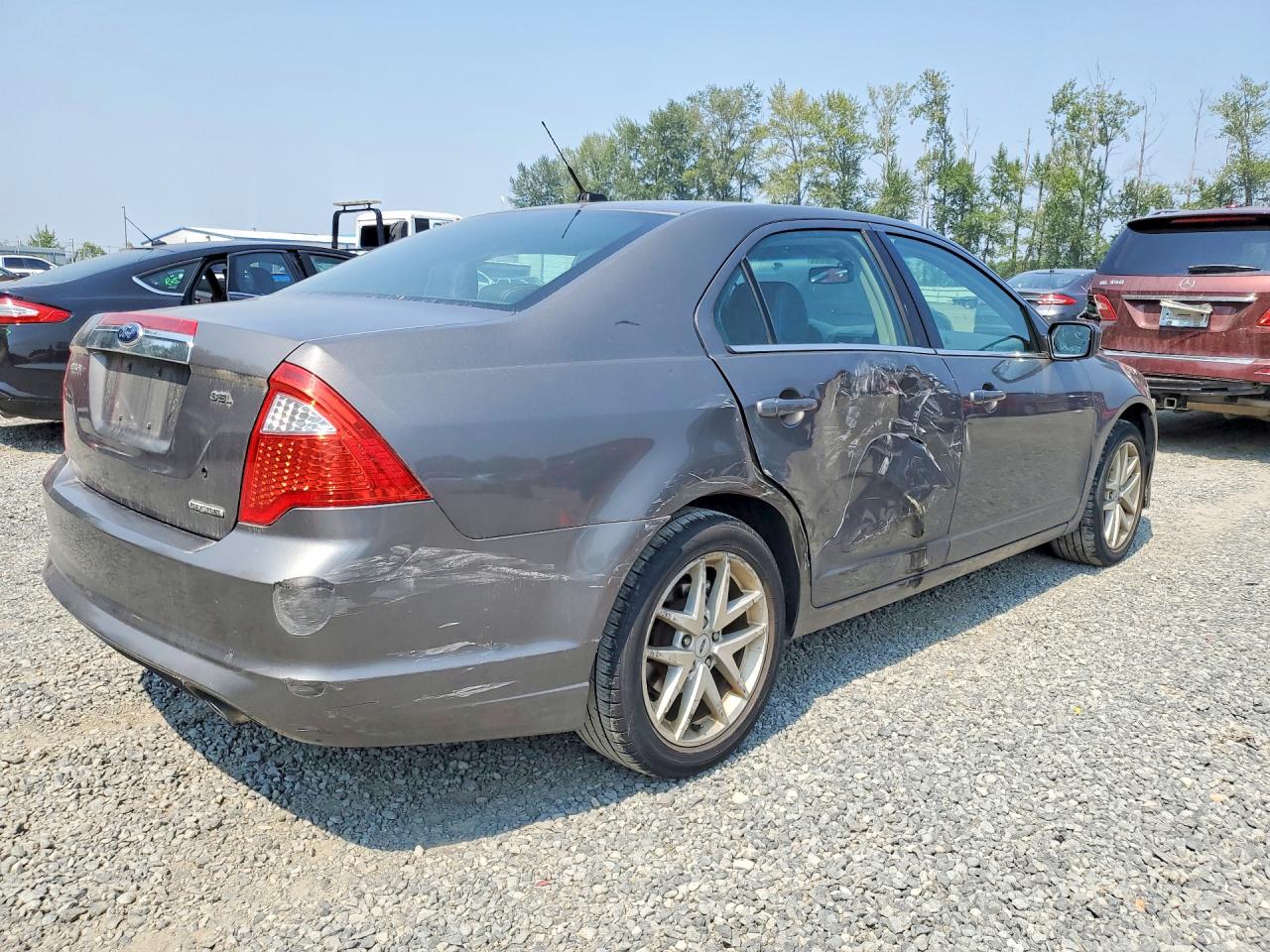 2012 Ford Fusion Sel Gray vin: 3FAHP0JG3CR273969