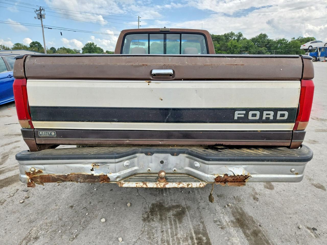 1993 Ford F150 Brown vin: 1FTEF14NXPNA56931