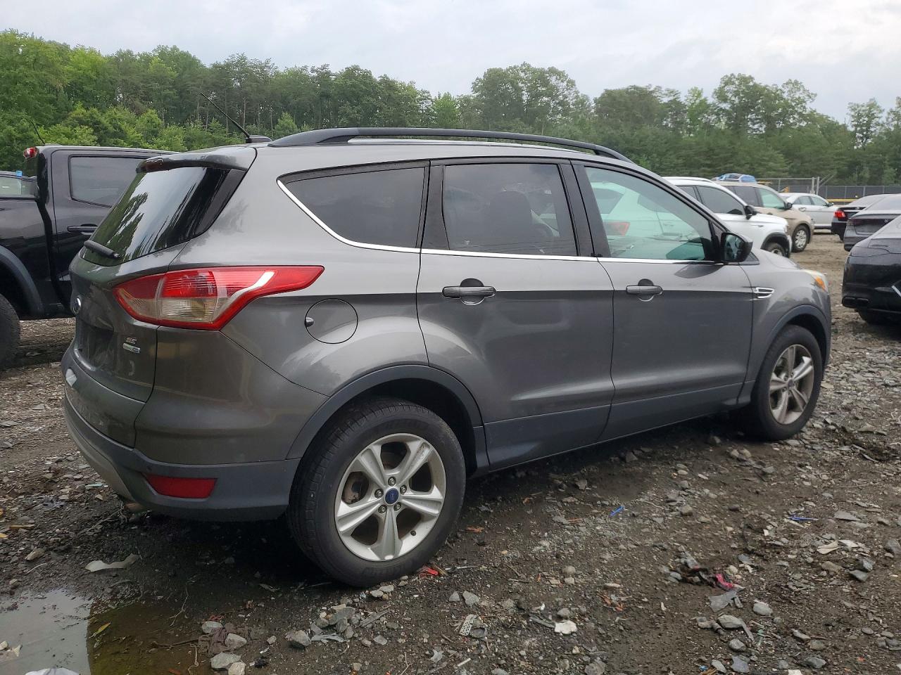 2014 Ford Escape Se Gray vin: 1FMCU9GX9EUE05648