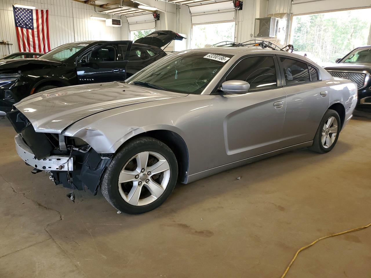 2014 Dodge Charger Se Silver vin: 2C3CDXBG2EH198043