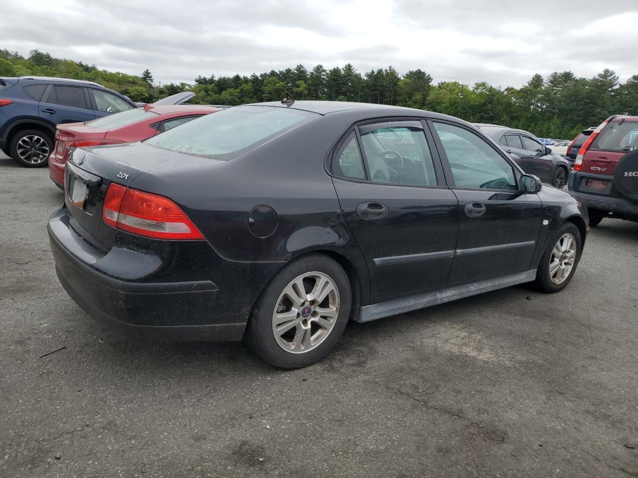 2005 Saab 9-3 Linear Черный vin: YS3FB45S151037364