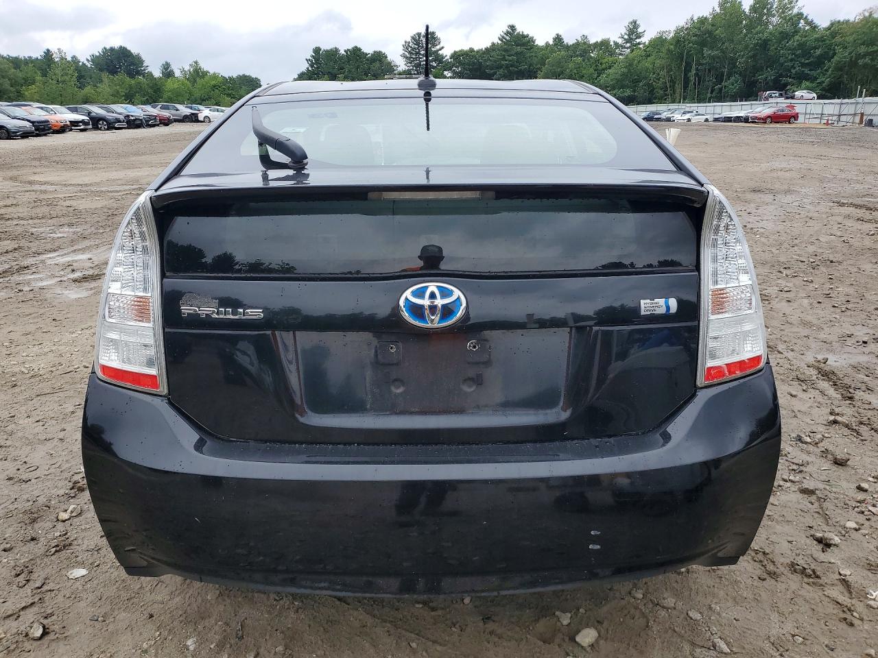 2011 Toyota Prius Two Black vin: JTDKN3DU4B1411259
