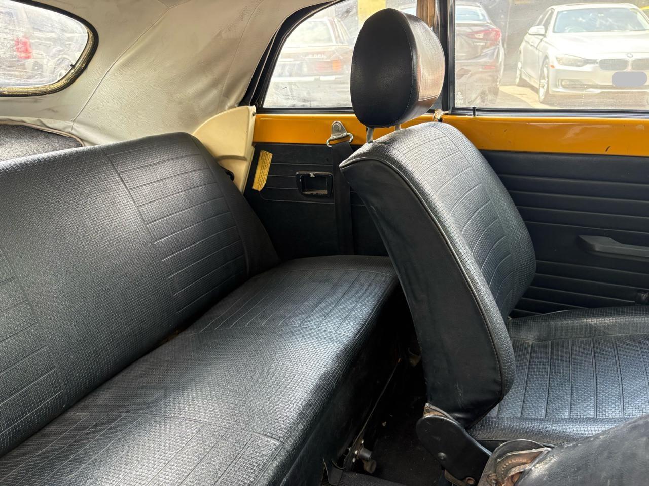 1978 Volkswagen Beetle Yellow vin: 1582009550