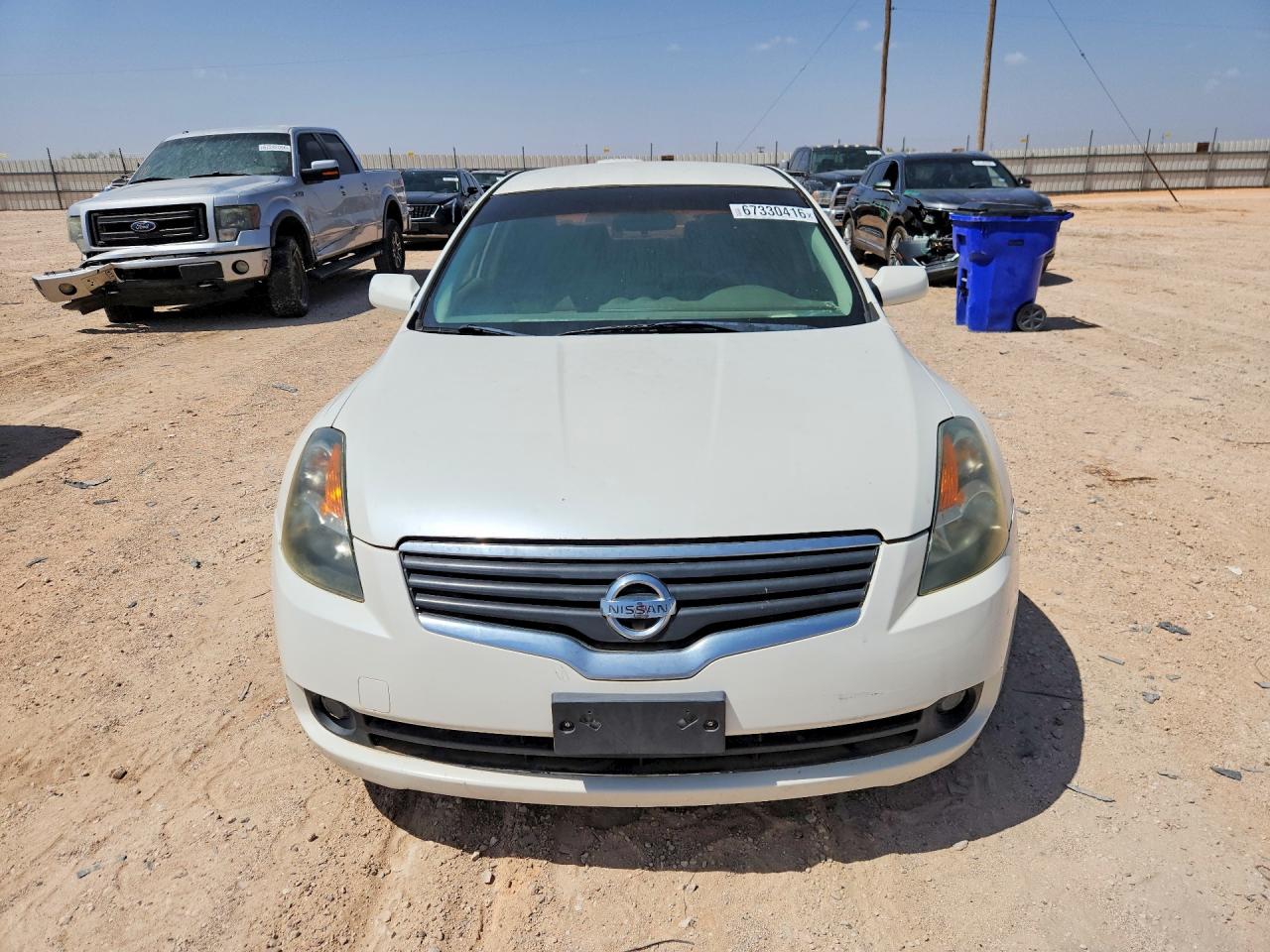 2009 Nissan Altima 2.5 White vin: 1N4AL21E39N439328