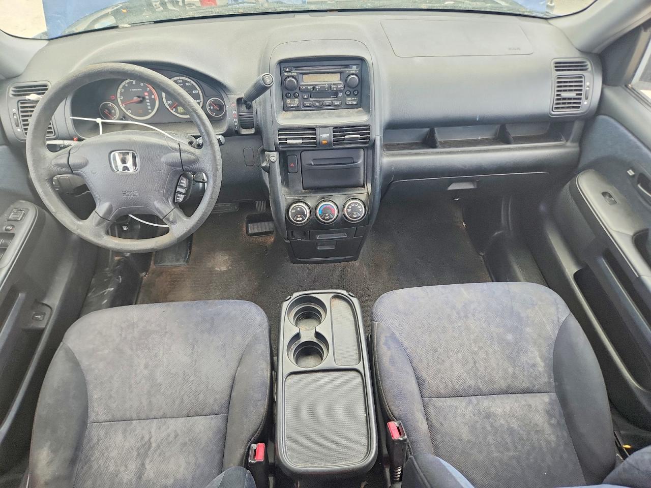 2006 Honda Cr-v Lx Blue vin: JHLRD78526C043205