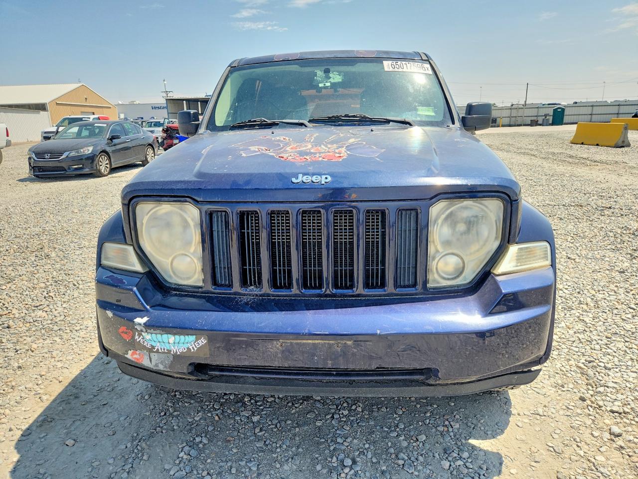 2012 Jeep Liberty Sport Blue vin: 1C4PJMAK4CW142534