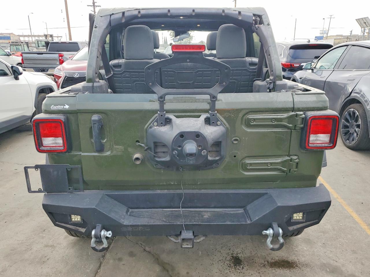 2024 Jeep Wrangler Sport Green vin: 1C4PJXDN1RW109748
