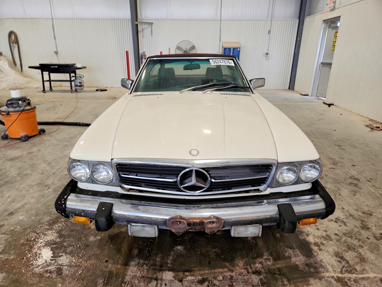1983 Mercedes-benz 380 Sl White vin: WDBBA45A9DB022361