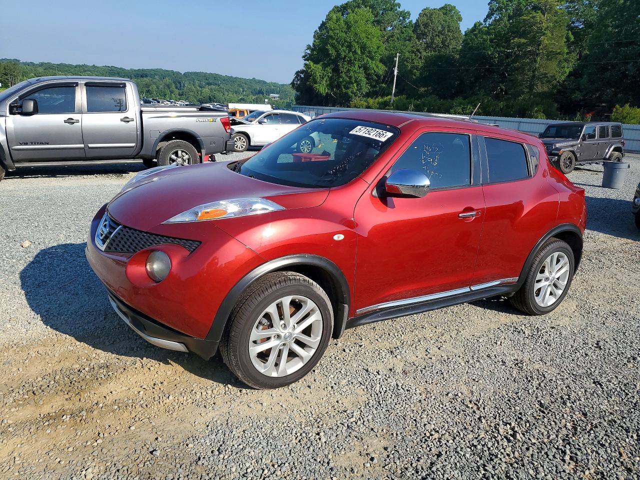 2012 Nissan Juke S Red vin: JN8AF5MV4CT120123