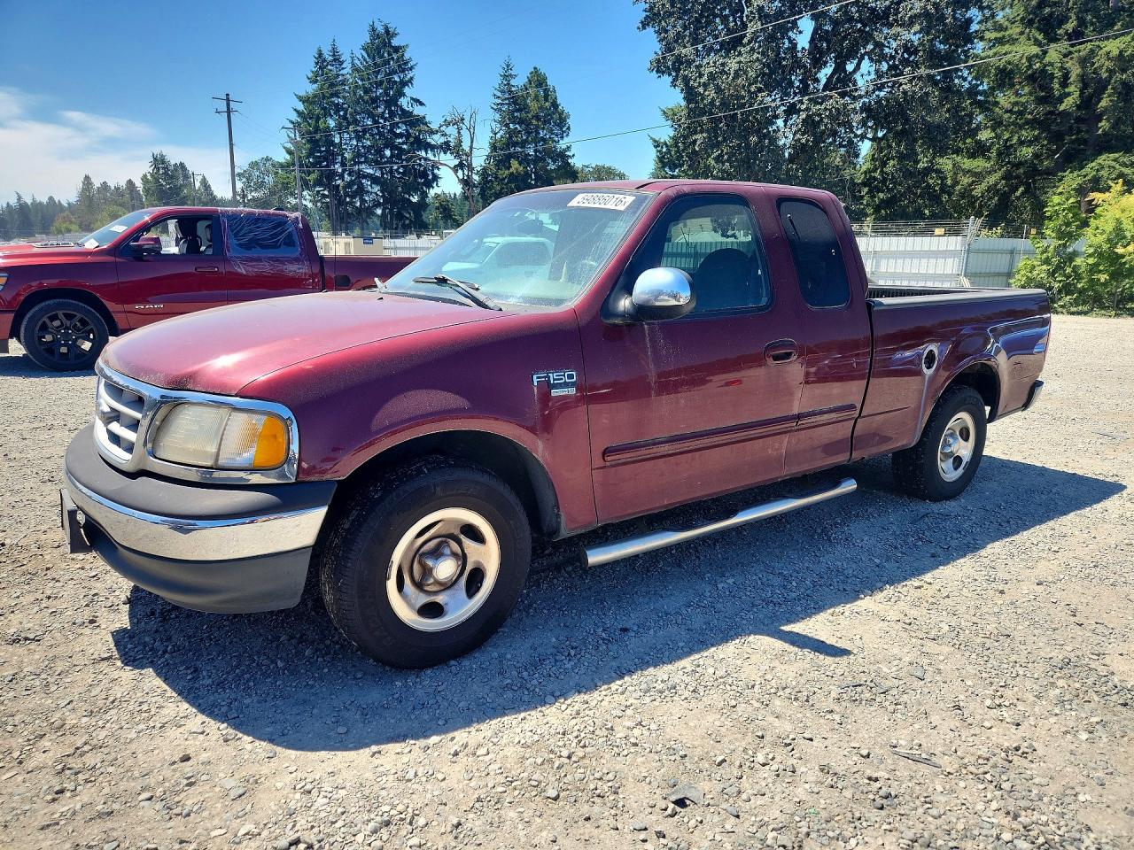 1999 Ford F150 Red vin: 1FTRX17W8XKC21914