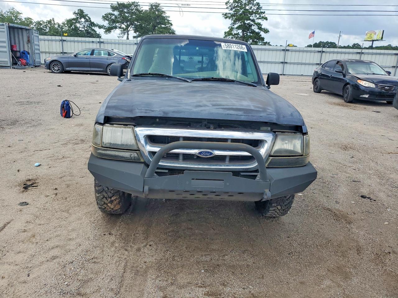 1999 Ford Ranger Super Cab Black vin: 1FTYR14V1XPB79848