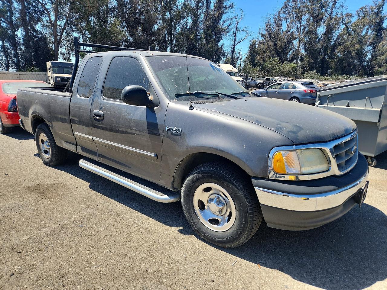 2003 Ford F150 Gray vin: 1FTRX17213NA99497