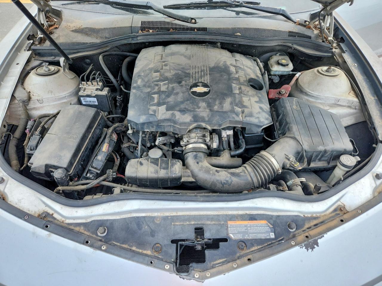 2010 Chevrolet Camaro Lt Silver vin: 2G1FC1EV7A9104044