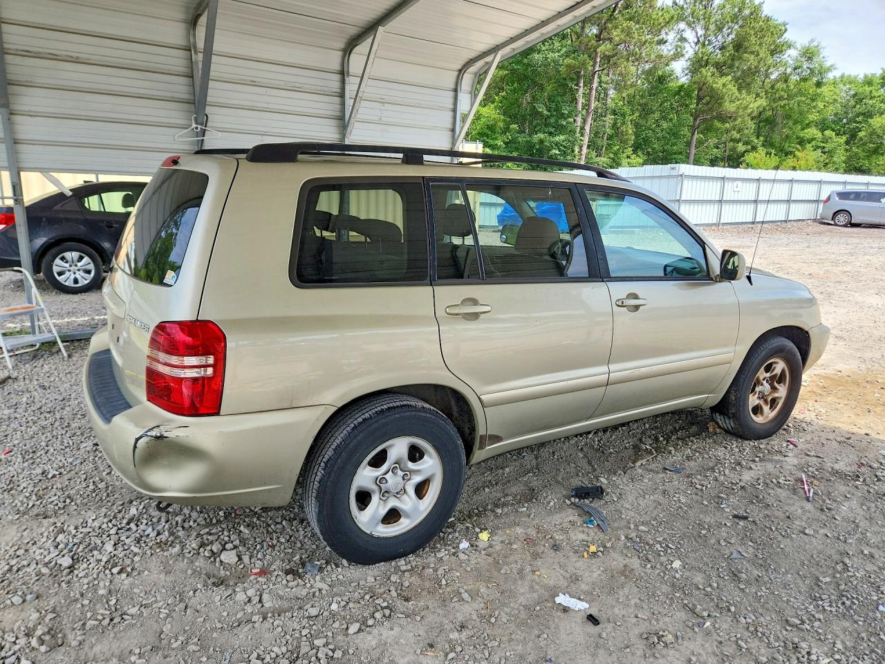 2003 Toyota Highlander Limited Gold vin: JTEGF21A730088965