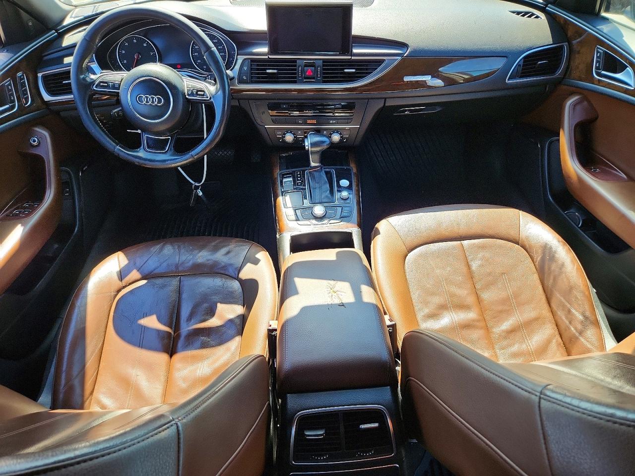 2015 Audi A6 Premium Plus Blue vin: WAUGFAFCXFN004117