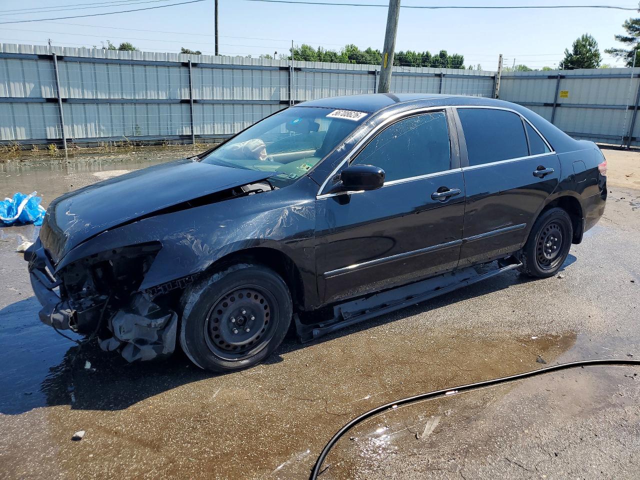 2005 Honda Accord Lx Black vin: 1HGCM56405L001682