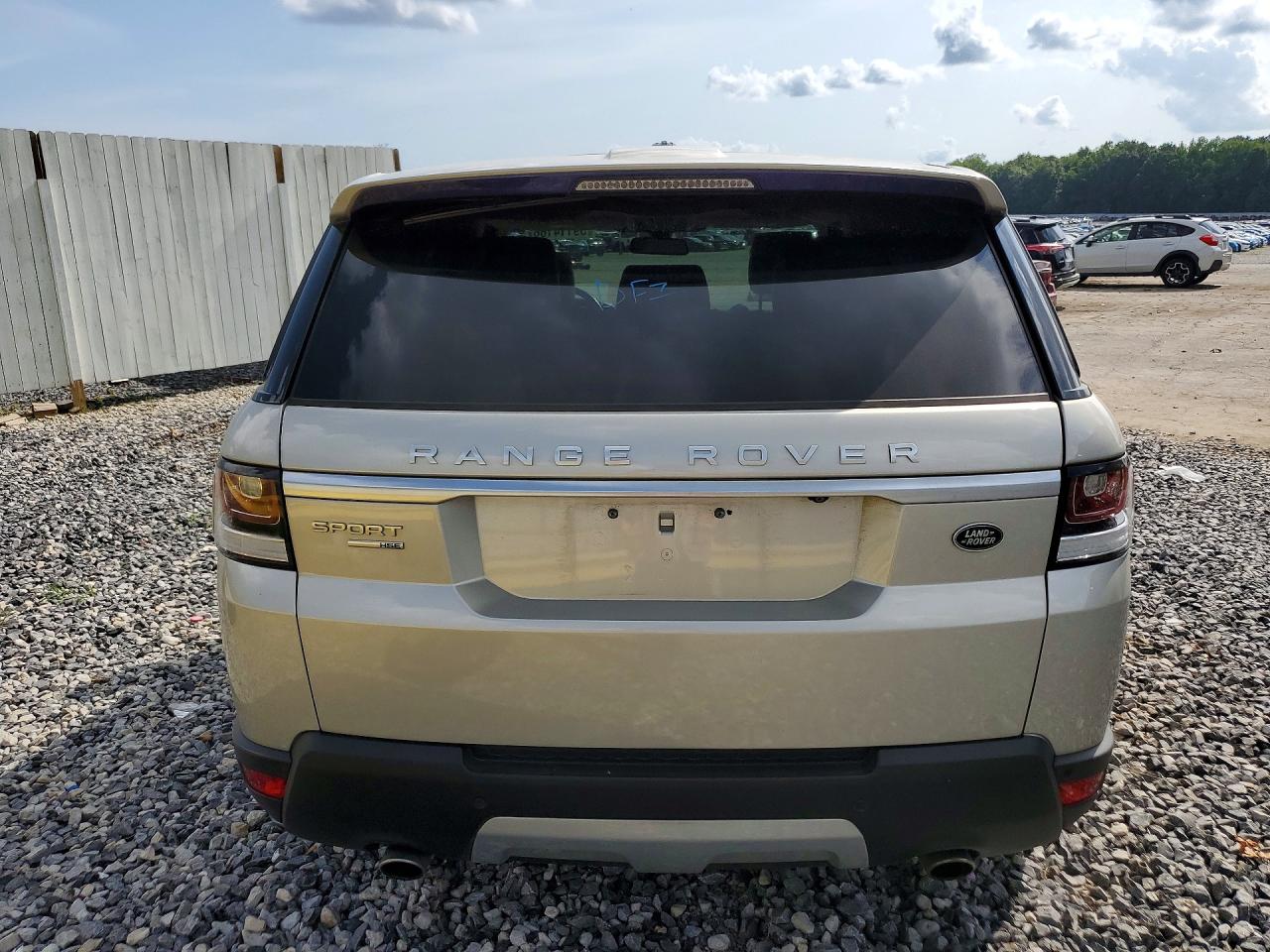 2014 Land Rover Range Rover Sport Hse Silver vin: SALWR2WF3EA366794