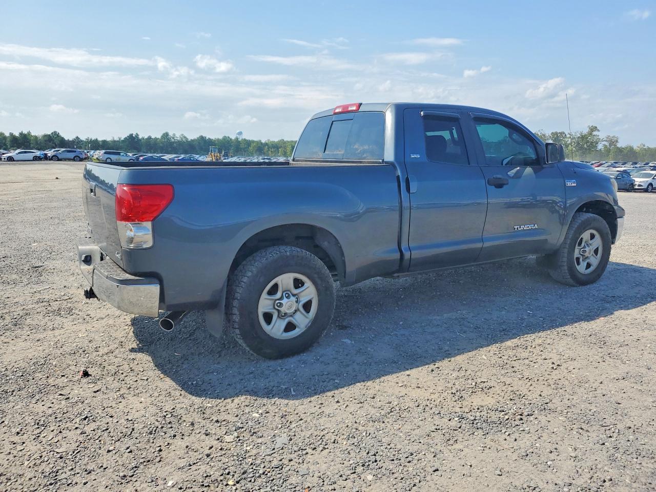 2007 Toyota Tundra Sr5 Blue vin: 5TBBV54197S451454
