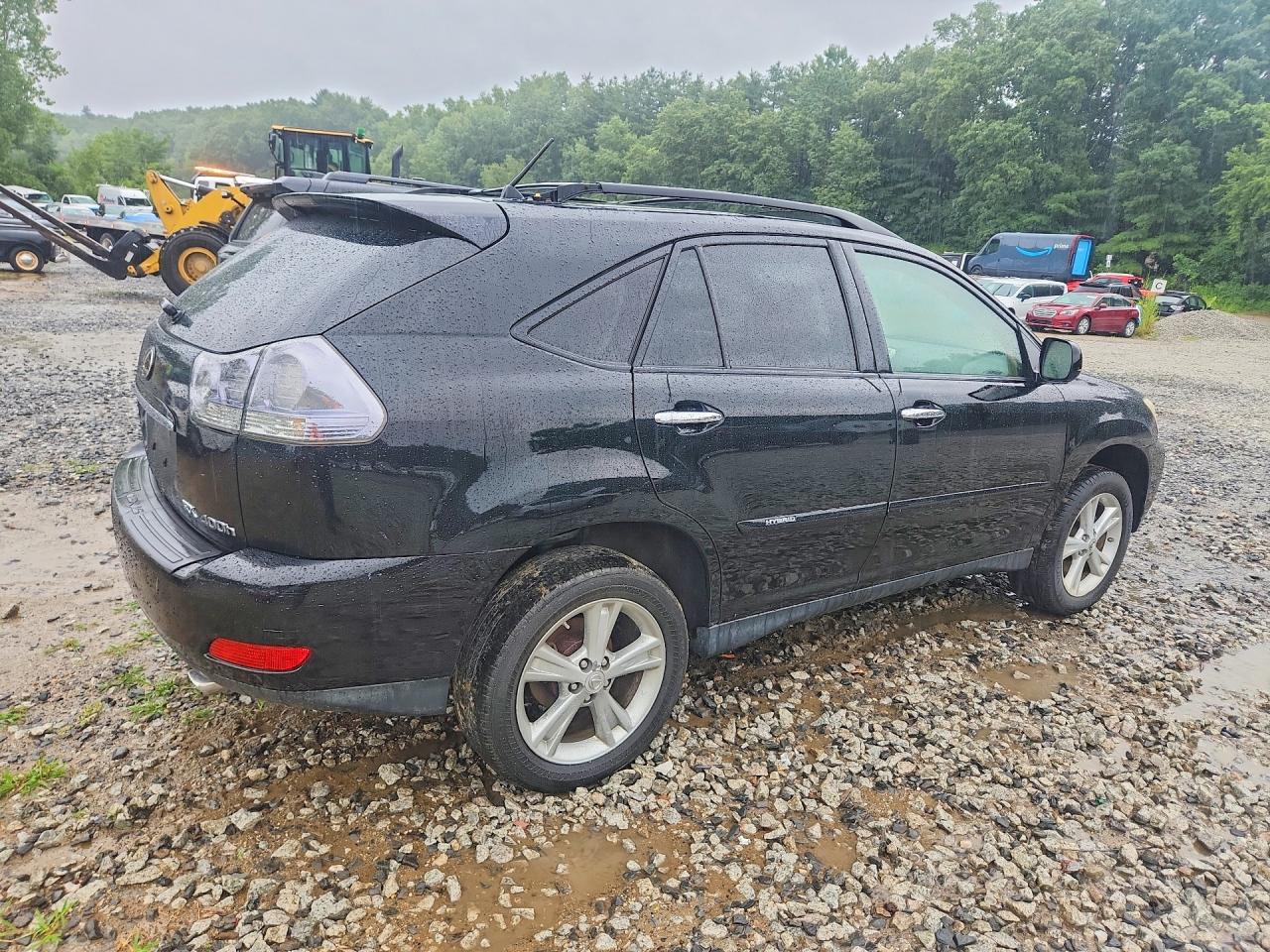 2008 Lexus Rx 400h Black vin: JTJHW31U982069688