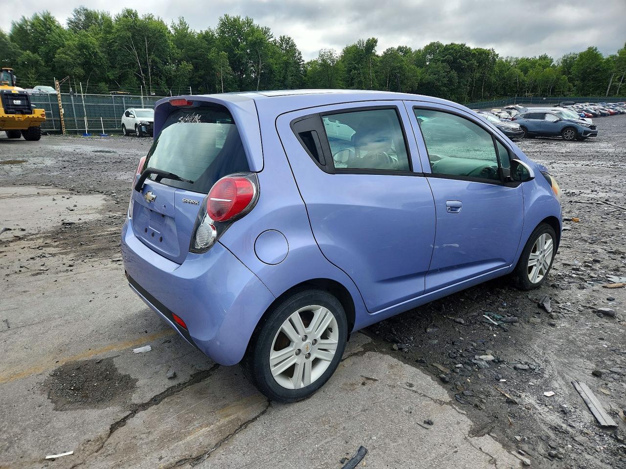 2014 Chevrolet Spark Ls Purple vin: KL8CB6S92EC587614