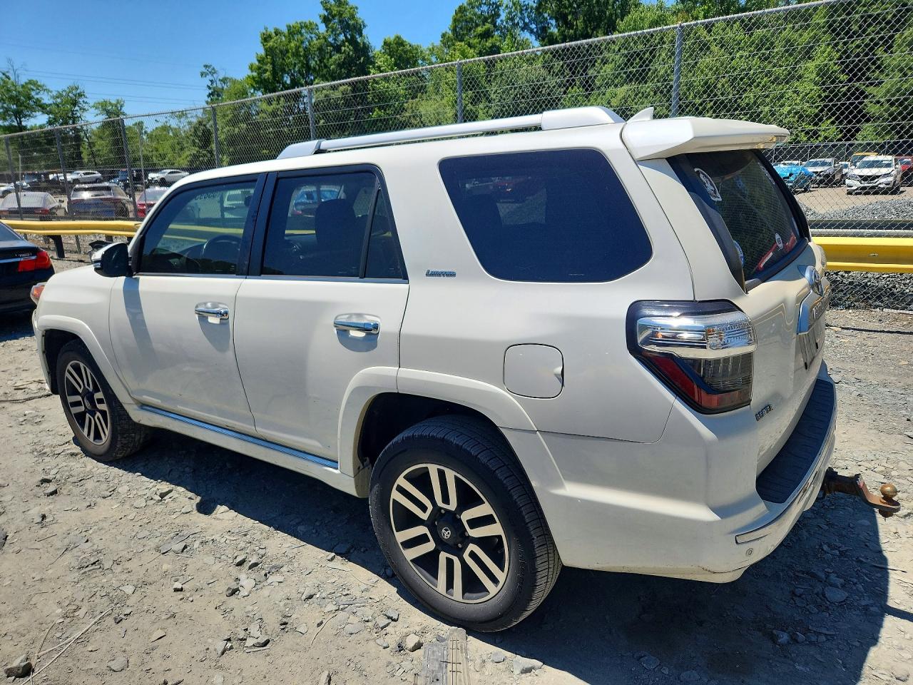 2015 Toyota 4runner Limited Белый vin: JTEBU5JR6F5247263