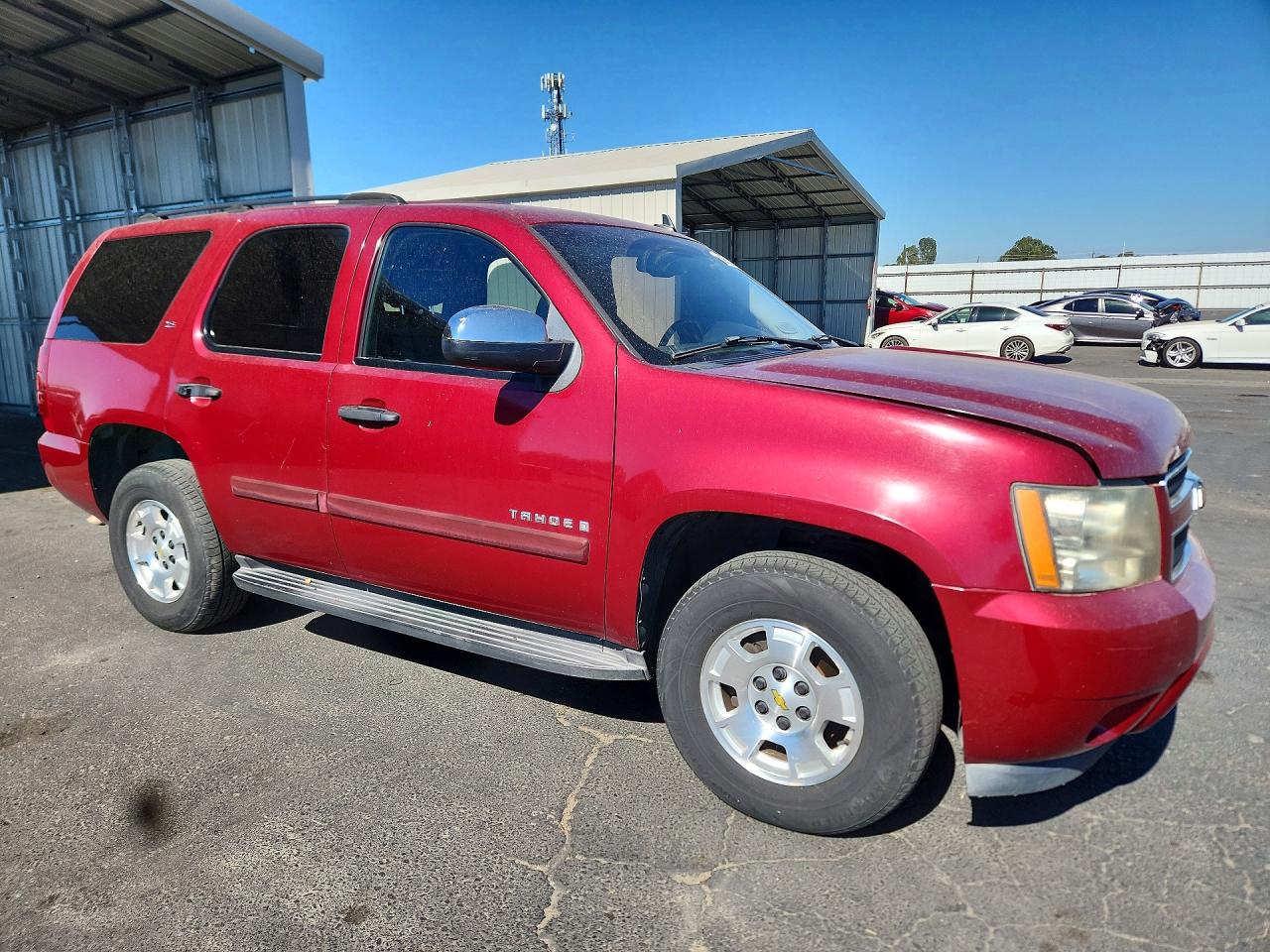 2007 Chevrolet Tahoe C1500 Красный vin: 1GNFC13C67J254546
