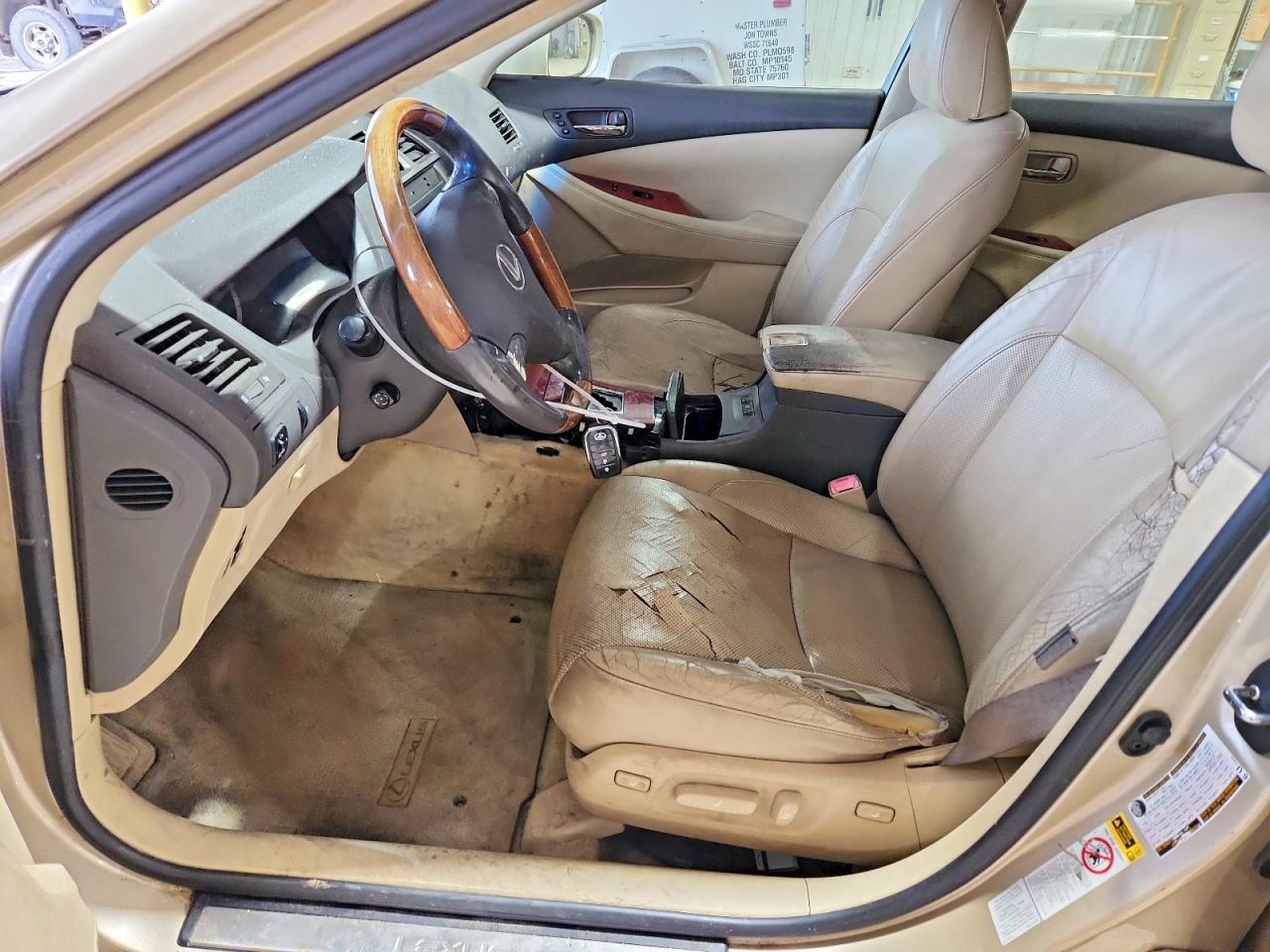 2007 Lexus Es 350 Tan vin: JTHBJ46G672023104