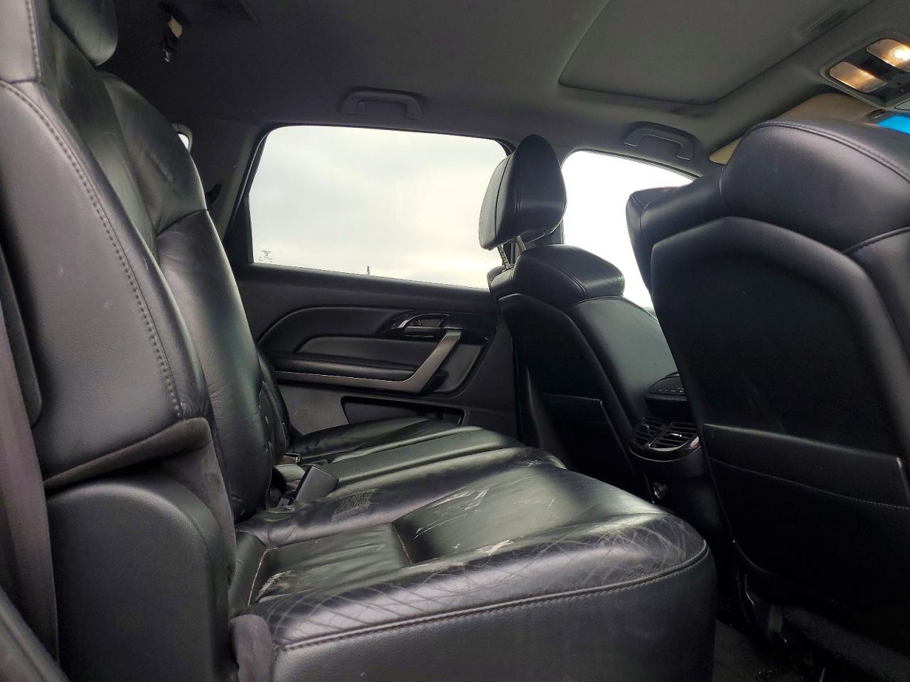 2007 Acura Mdx Technology Black vin: 2HNYD283X7H508459