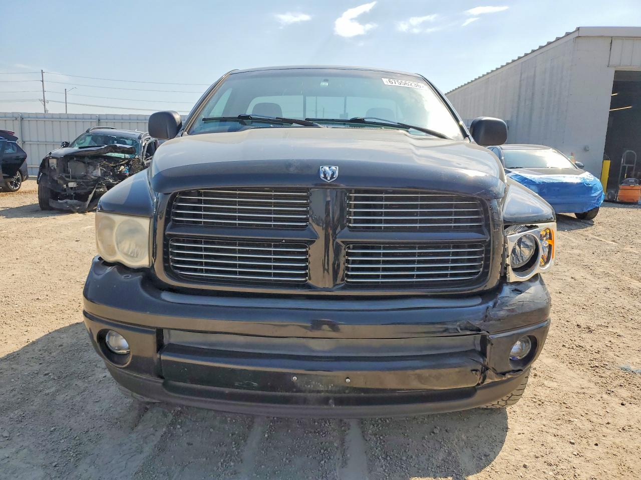2004 Dodge Ram 1500 St Black vin: 1D7HU16D24J191675
