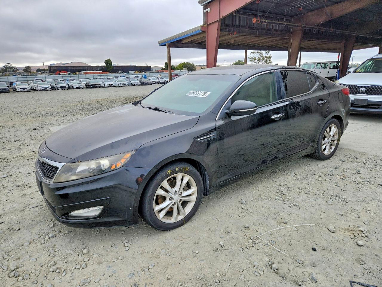 2012 Kia Optima Ex Black vin: 5XXGN4A76CG022316