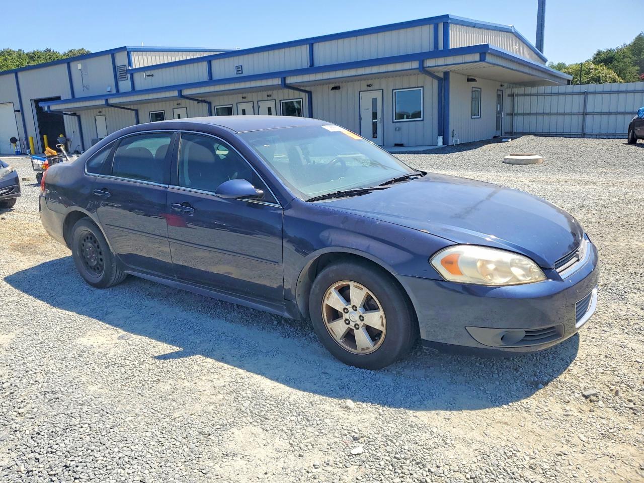 2011 Chevrolet Impala Lt Blue vin: 2G1WG5EK8B1117421