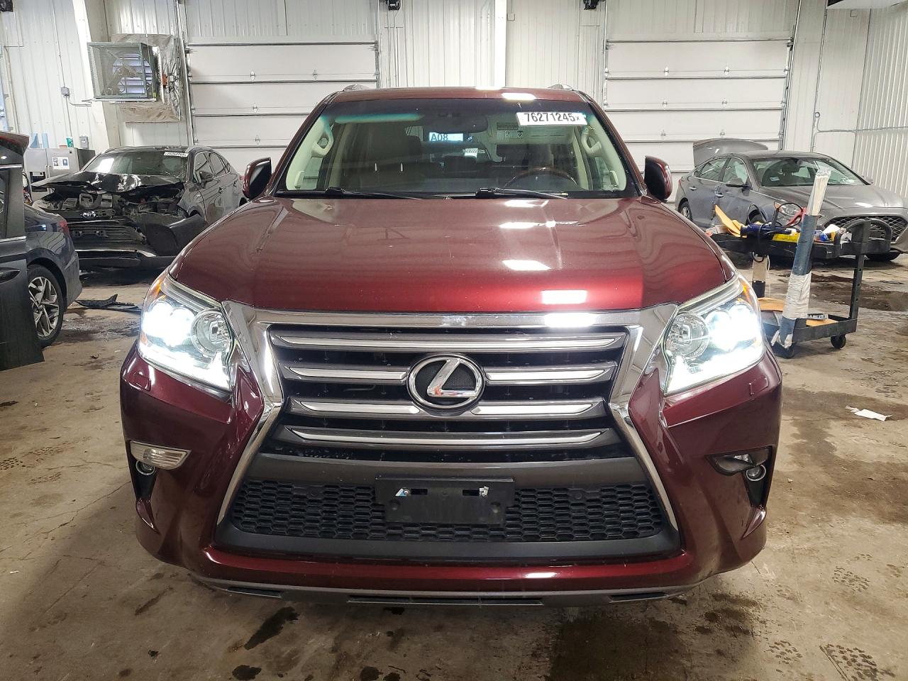 2014 Lexus Gx 460 Темно-бордовый vin: JTJBM7FXXE5075709