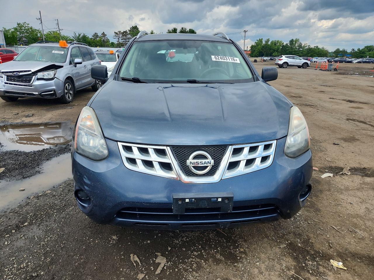 2014 Nissan Rogue Select S Blue vin: JN8AS5MT7EW601527