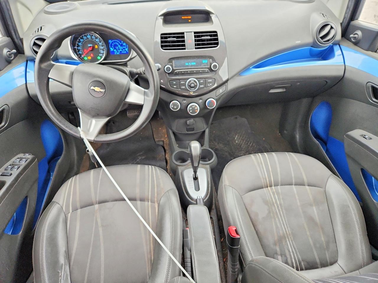 2014 Chevrolet Spark Ls Blue vin: KL8CB6S90EC590950