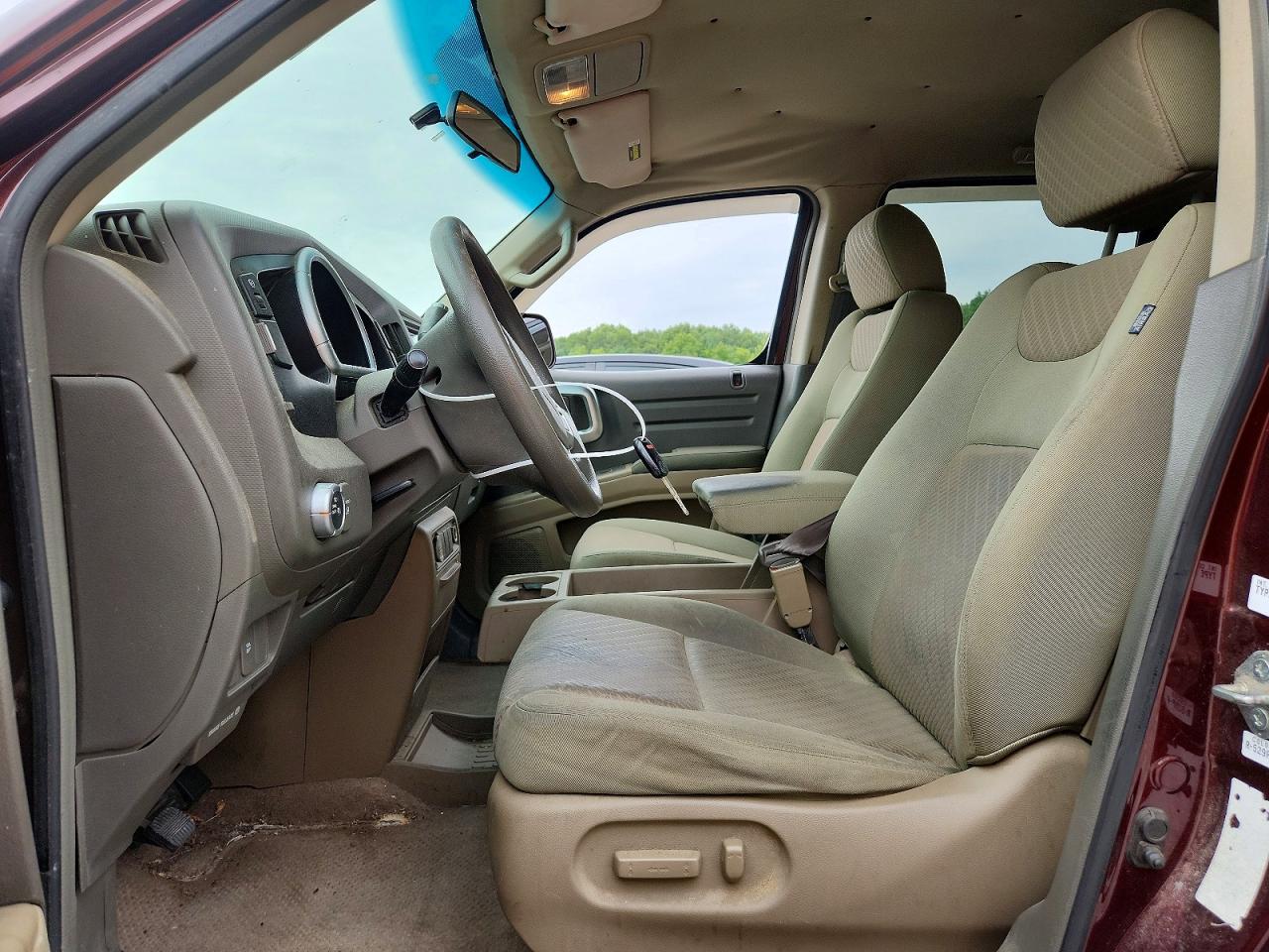 2008 Honda Ridgeline Rts Maroon vin: 2HJYK16418H539159