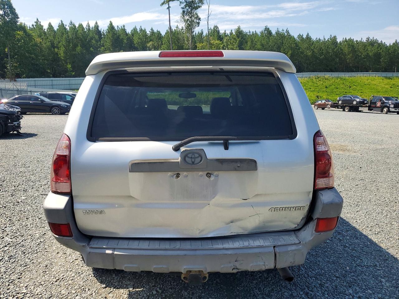 2003 Toyota 4runner Sr5 Silver vin: JTEZU14R730003522