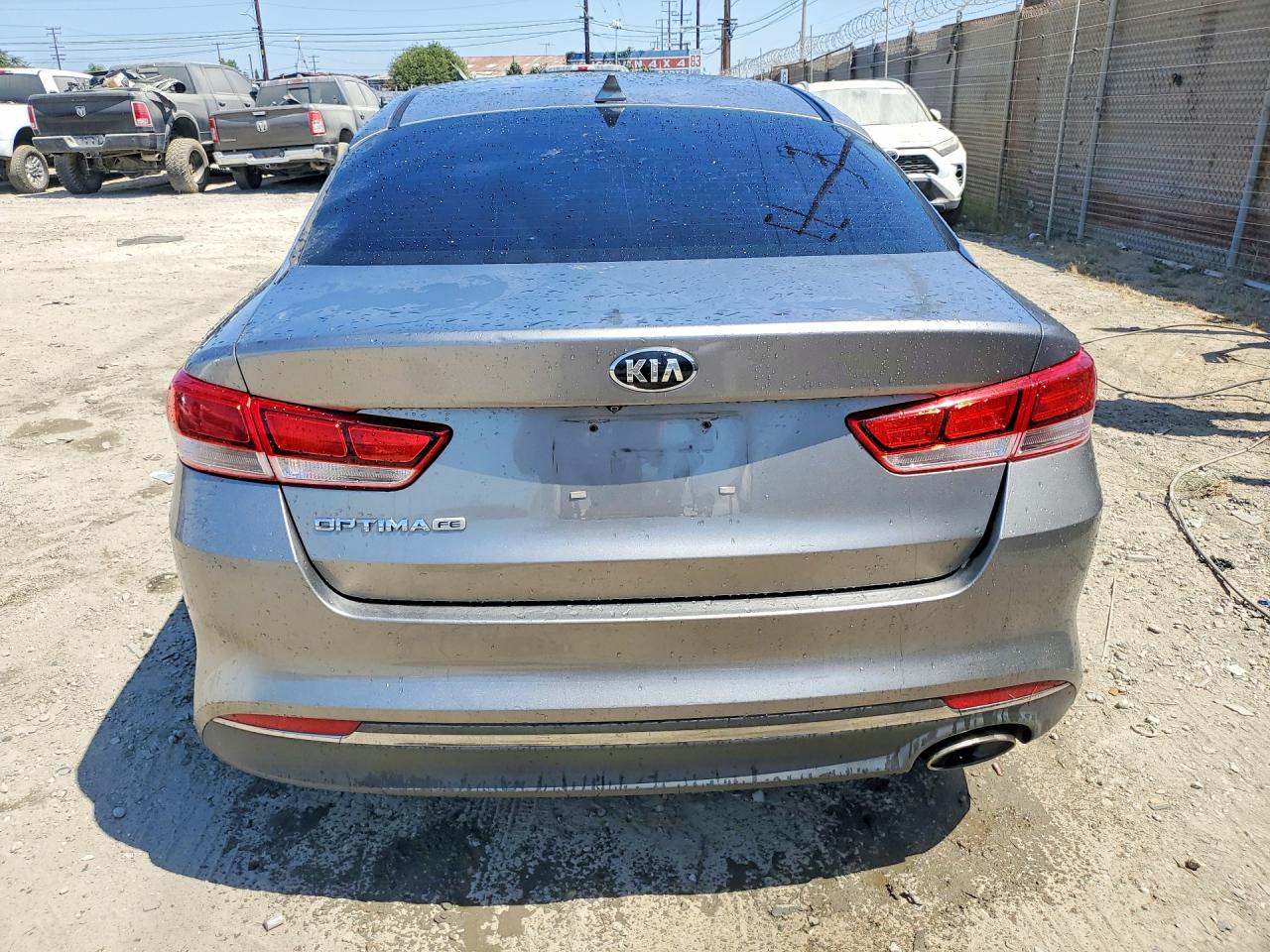 2016 Kia Optima Lx Gray vin: 5XXGT4L33GG094080