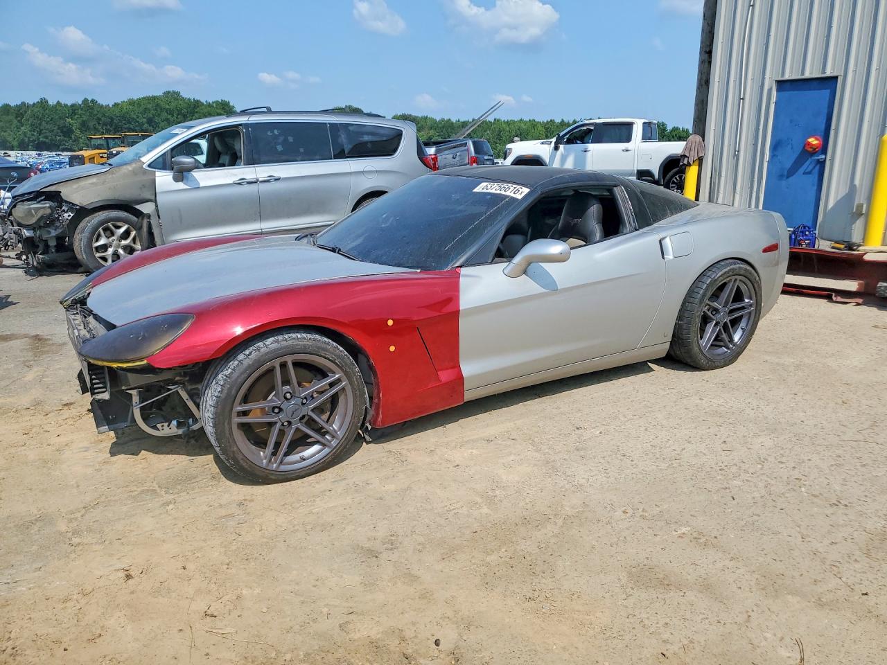 2008 Chevrolet Corvette Silver vin: 1G1YY26W985100138