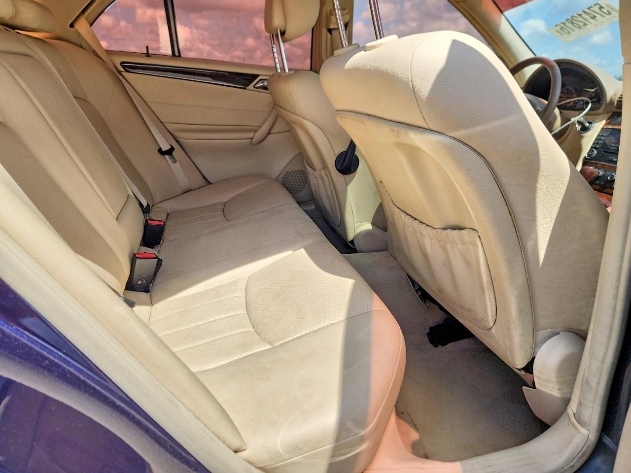 2007 Mercedes-benz C 280 4matic Blue vin: WDBRF92H07F868180