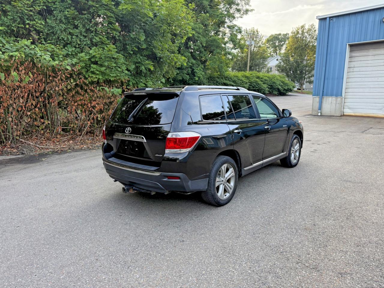 2012 Toyota Highlander Limited Black vin: 5TDDK3EH6CS150143