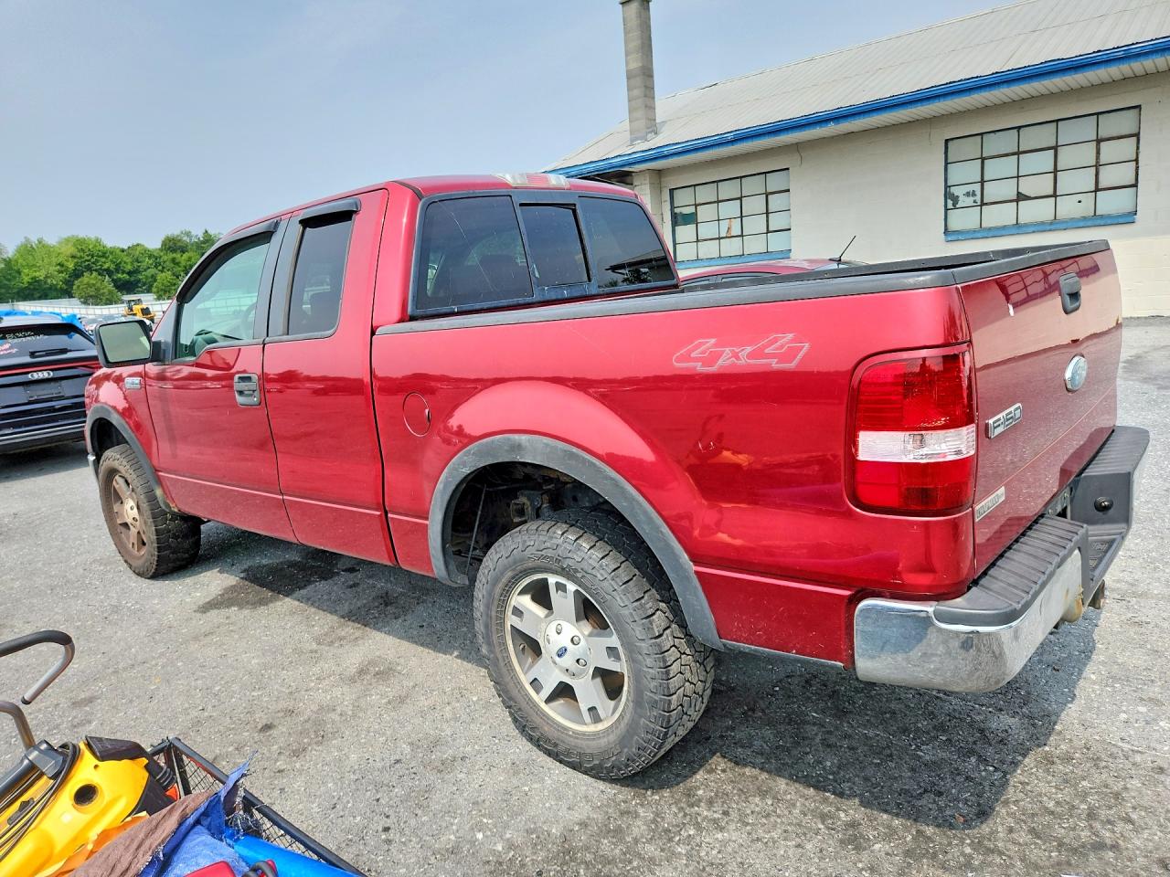 2008 Ford F150 Red vin: 1FTPX14V48FB28109