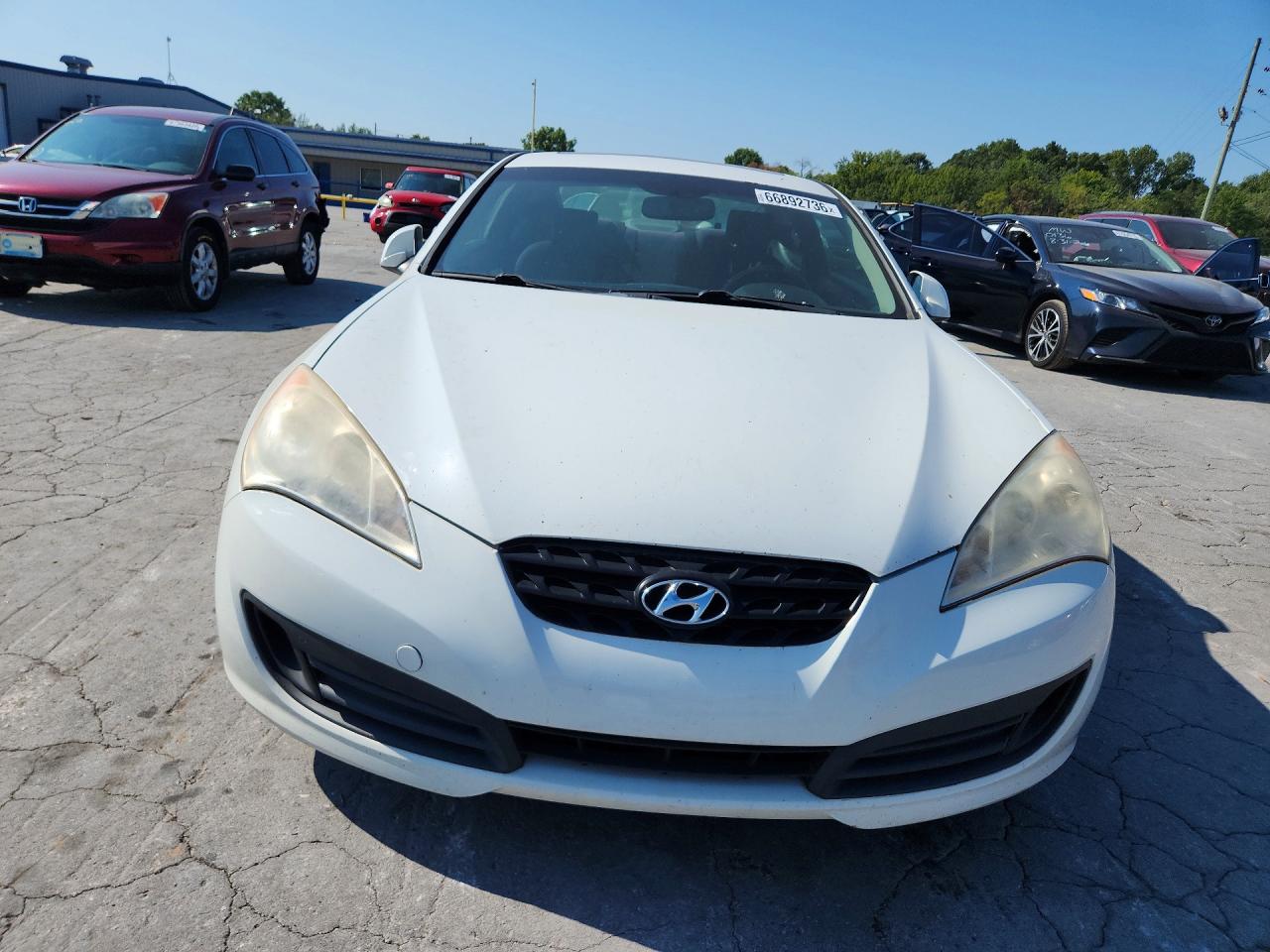 2011 Hyundai Genesis Coupe 2.0t Premium White vin: KMHHT6KDXBU063319